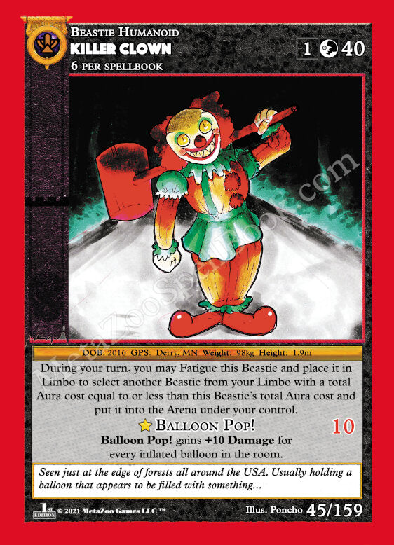 Killer Clown - 45/159