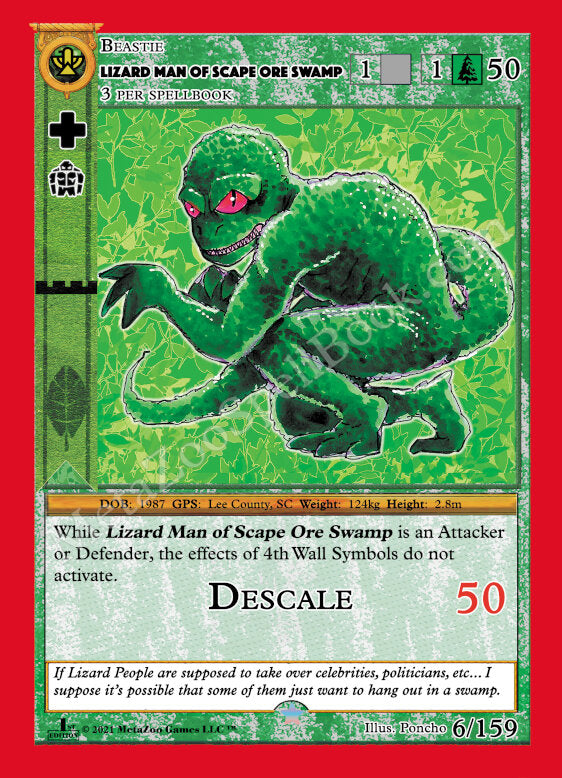 Lizard Man of Scape Ore Swamp - 6/159