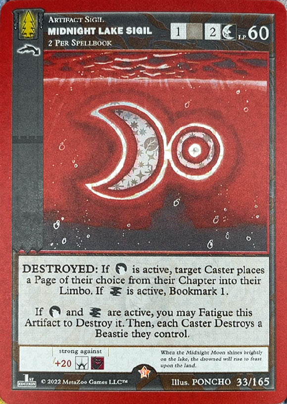 Midnight Lake Sigil - 33/165