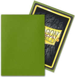 100ct Olive Dragon Shield Matte Sleeves