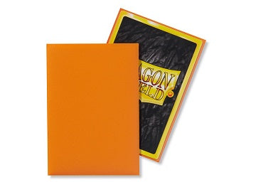 60ct Orange Dragon Shield Matte Sleeves (Japanese Size)