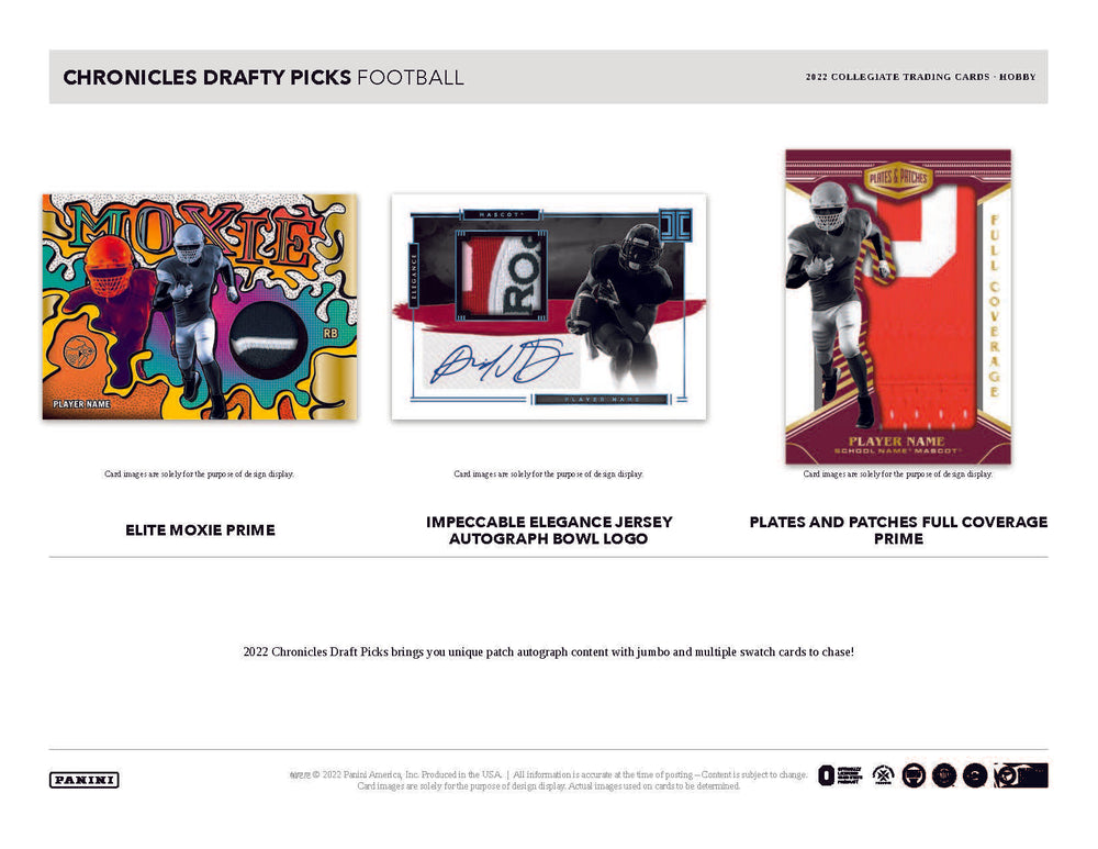 2022 PANINI CHRONICLES DRAFT PICK FOOTBALL