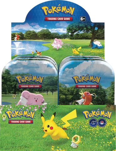 POKEMON GO MINI TINS DISPLAY (10 TIns)