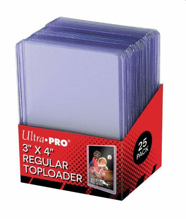 Ultra-Pro Regular Toploader 3"x 4" (25 ct)