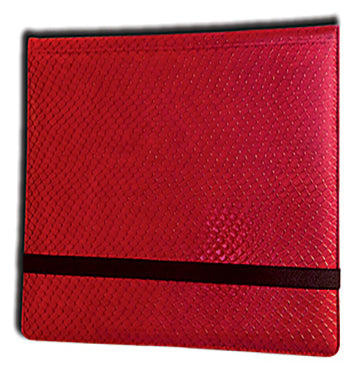 Legion Dragon Hide 12-Pocket Premium binder RED