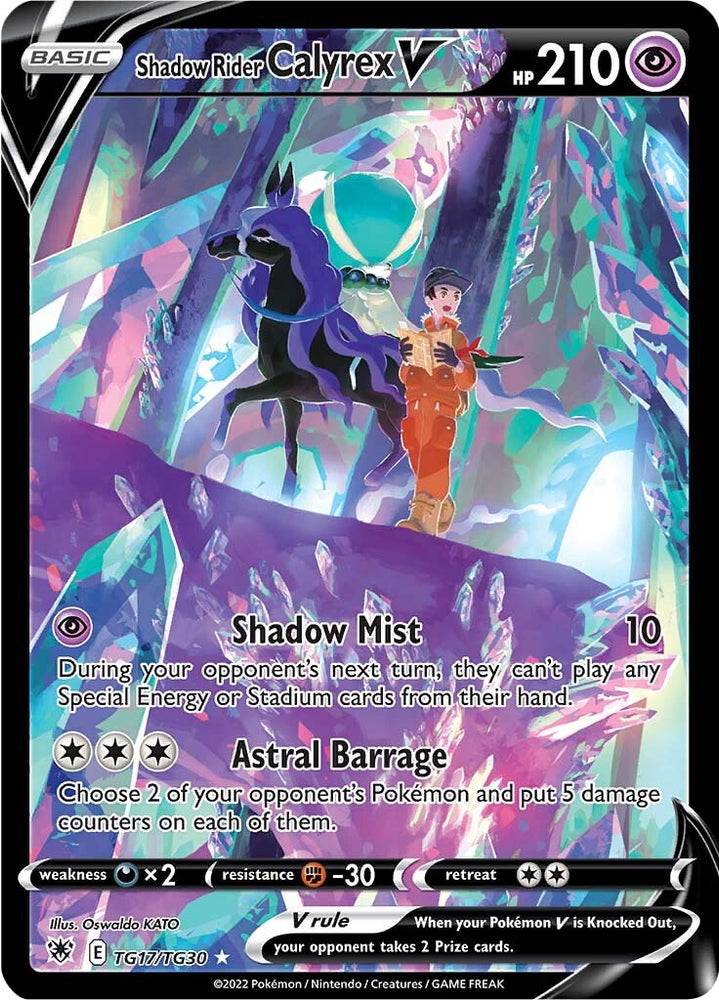 TG17/TG30   Shadow Rider Calyrex V 
