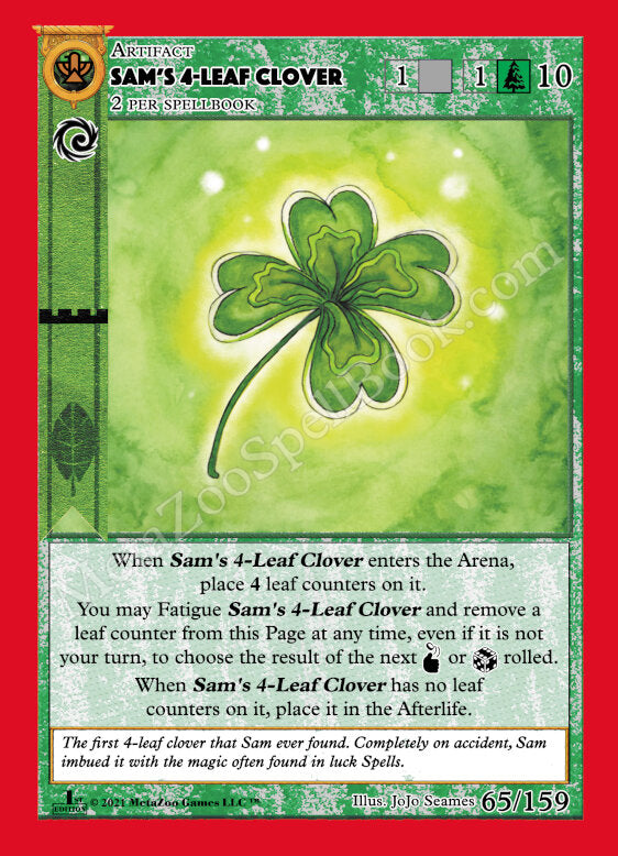 Sam's 4-leaf Clover - 65/159
