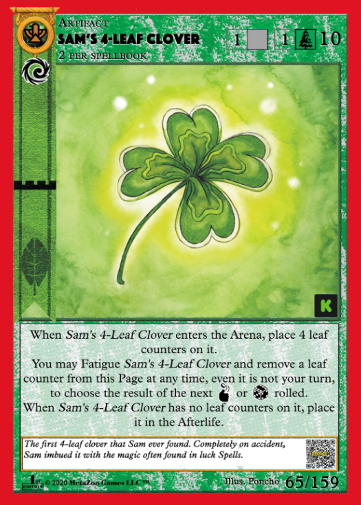 Sam's 4-leaf Clover KS - 65/159