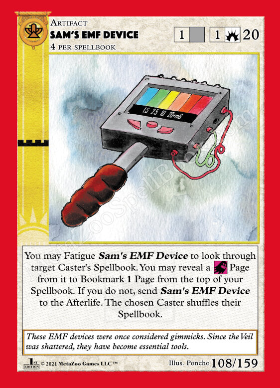 Sam's EMF Device - 108/159