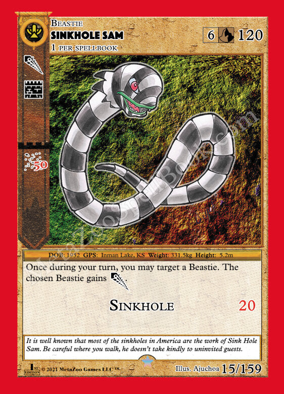 Sinkhole Sam - 15/159