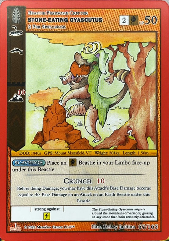 Stone-Eating Gyascutus - 67/165