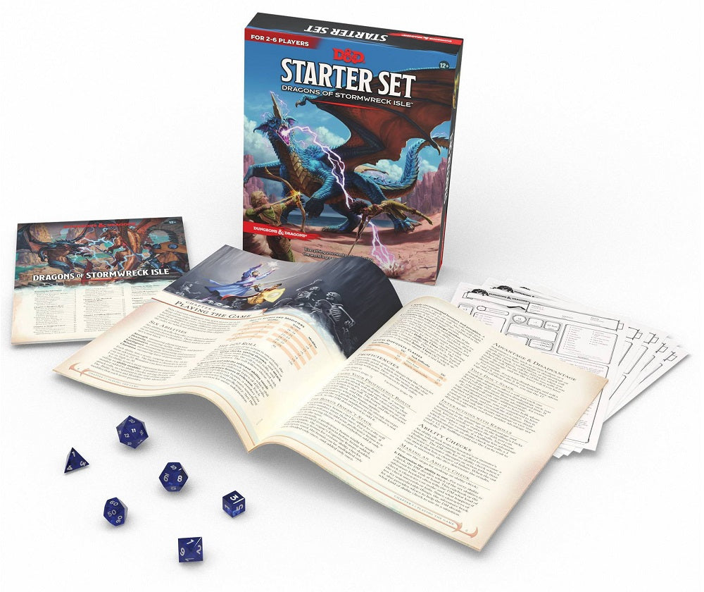 DND RPG STARTER SET DRAGONS OF STORMWRECK ISLE