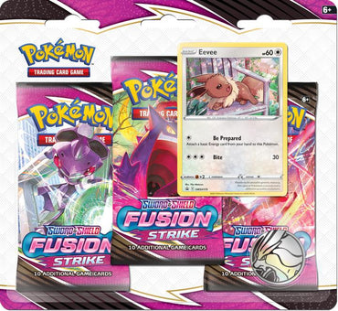 Pokémon Fusion Strike 3PK Blister