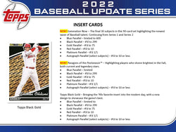 2022 TOPPS Update Baseball JUMBO