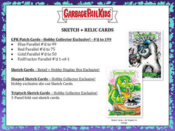 2022 TOPPS GARBAGE PAIL KIDS SERIES 1 HOBBY BOX