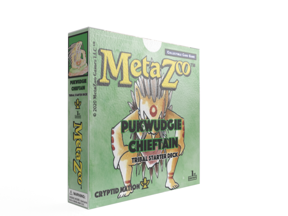 Metazoo Cryptid Nation FOREST Tribal Theme Deck 1st Edition
