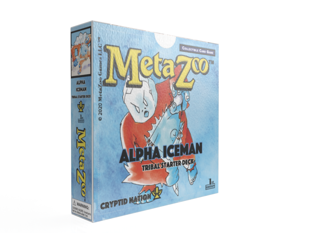 Metazoo Cryptid Nation FROST Tribal Theme Deck 1st Edition