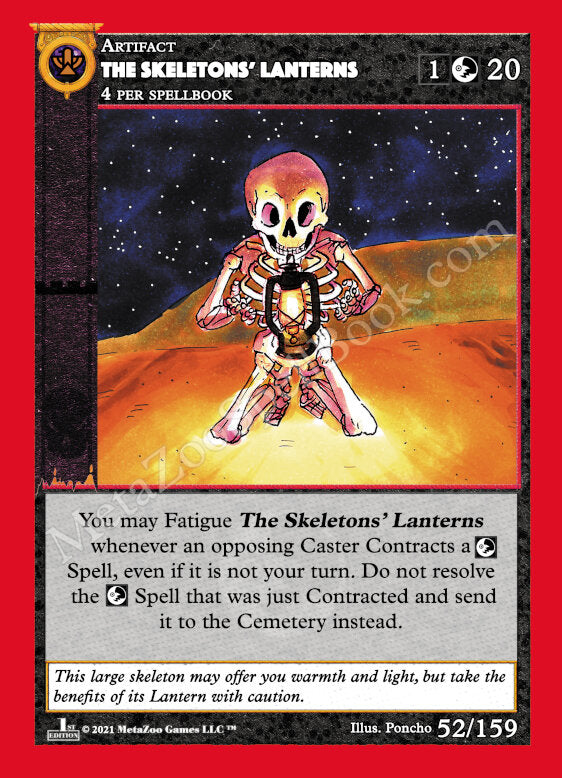 The Skeletons Lanterns - 52/159