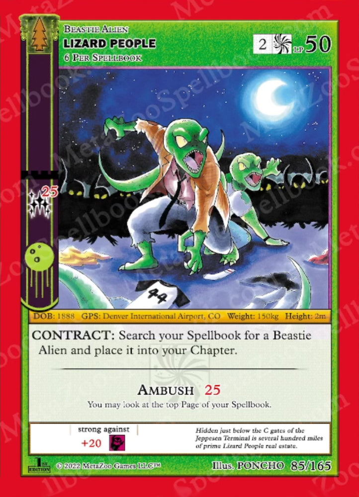 Lizard People - 85/165