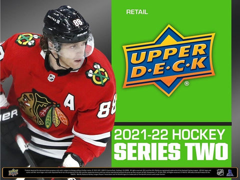2021-22 Upper Deck Series 2 Blaster (Available Instore)