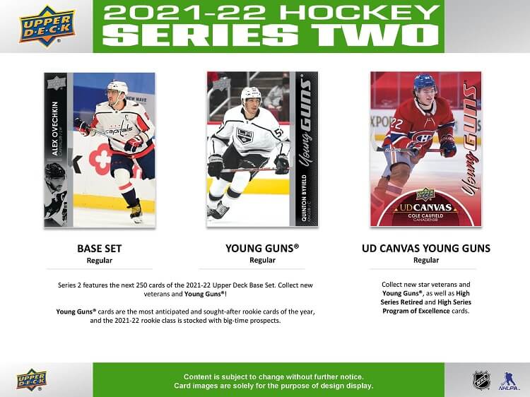 2021-22 Upper Deck Series 2 Retail Box (PRE-ORDER) (Available Instore)