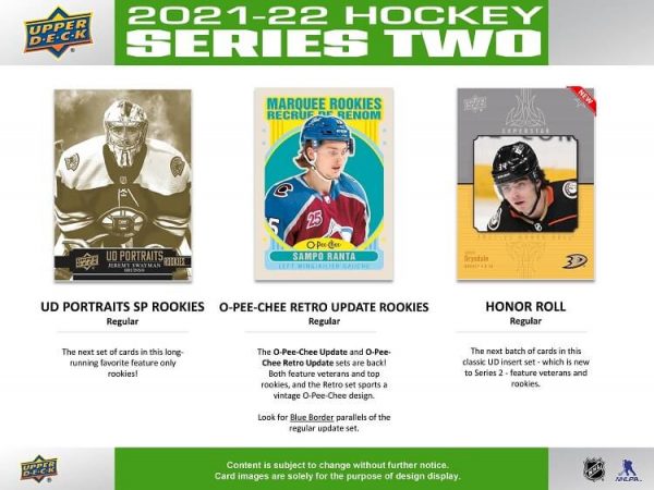 2021-22 Upper Deck Series 2 Tin