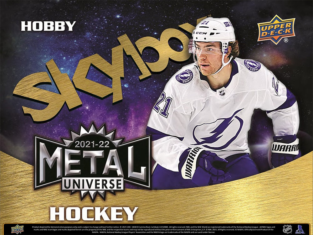 2021-22 UD SKYBOX METAL UNIVERSE HOCKEY HOBBY