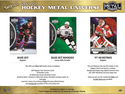 2021-22 UD SKYBOX METAL UNIVERSE HOCKEY HOBBY BOX