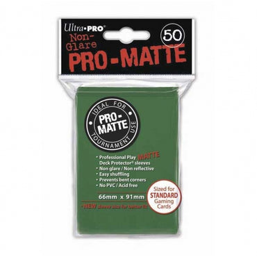 Ultra-Pro sleeves PRO-MATTE - Green