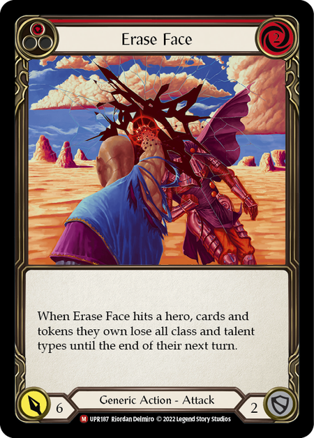 UPR187 Erase Face