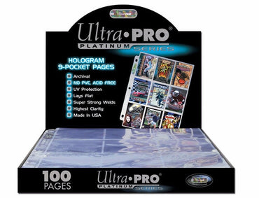 Ultra-Pro 9 Pocket Platinum (100ct)