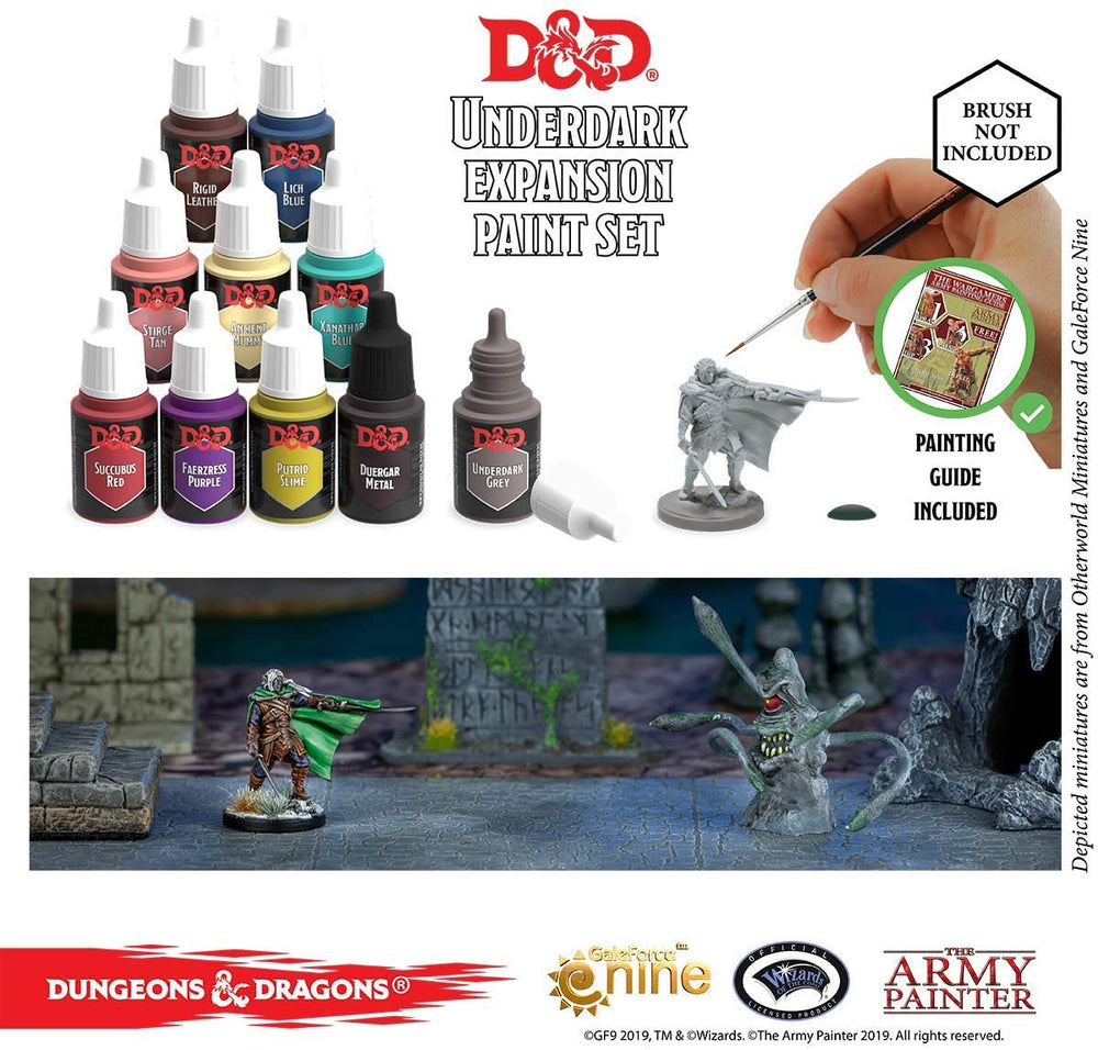 DND NOLZUR'S MARVELOUS PIGMENTS - UNDERDARK PAINT SET