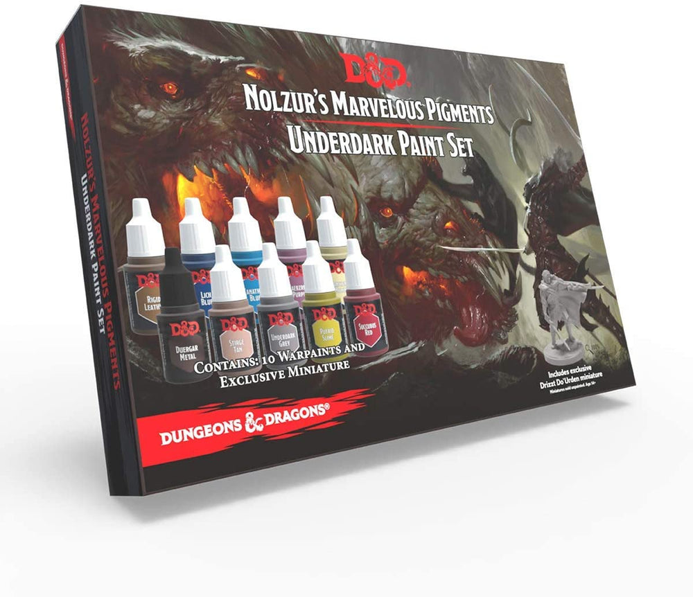 DND NOLZUR'S MARVELOUS PIGMENTS - UNDERDARK PAINT SET