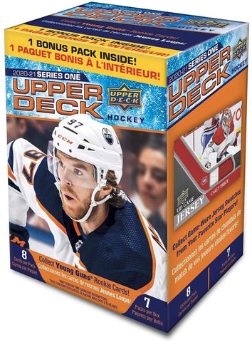 2020-21 Upper Deck Series 1 Blaster Box (Available Instore)