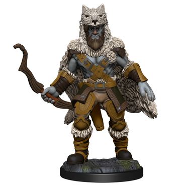 WizKids DND Unpainted Male Firbolg Ranger (2 count)