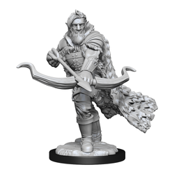 WizKids DND Unpainted Male Firbolg Ranger (2 count)
