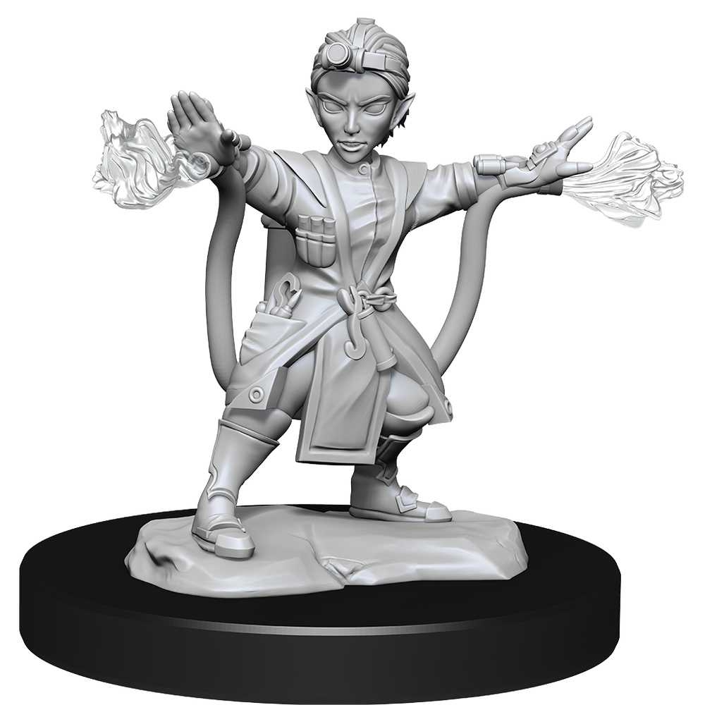 WizKids DND Unpainted Female Gnome Artificer (2 count)