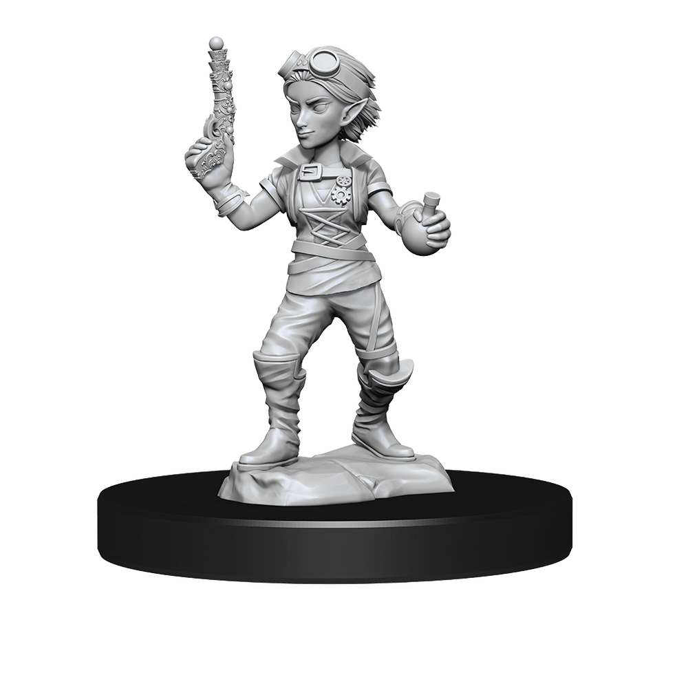 WizKids DND Unpainted Female Gnome Artificer (2 count)