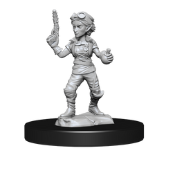 WizKids DND Unpainted Female Gnome Artificer (2 count)