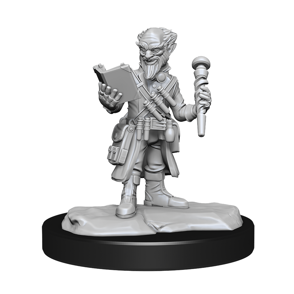 WizKids DND Unpainted Male Gnome Artificer (2 count)