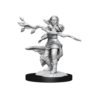 WizKids DND Unpainted Female Human Druid (2 count)