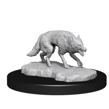 WizKids DND Unpainted Jackalwere/Jackal (2 count)