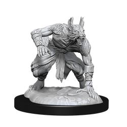 WizKids DND Unpainted Jackalwere/Jackal (2 count)