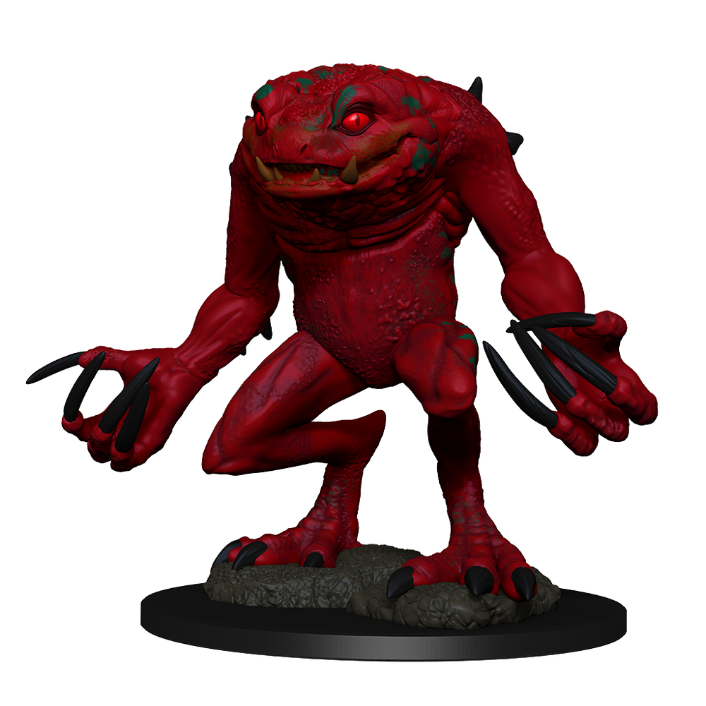 WizKids DND Unpainted Red Slaad (1 ct)