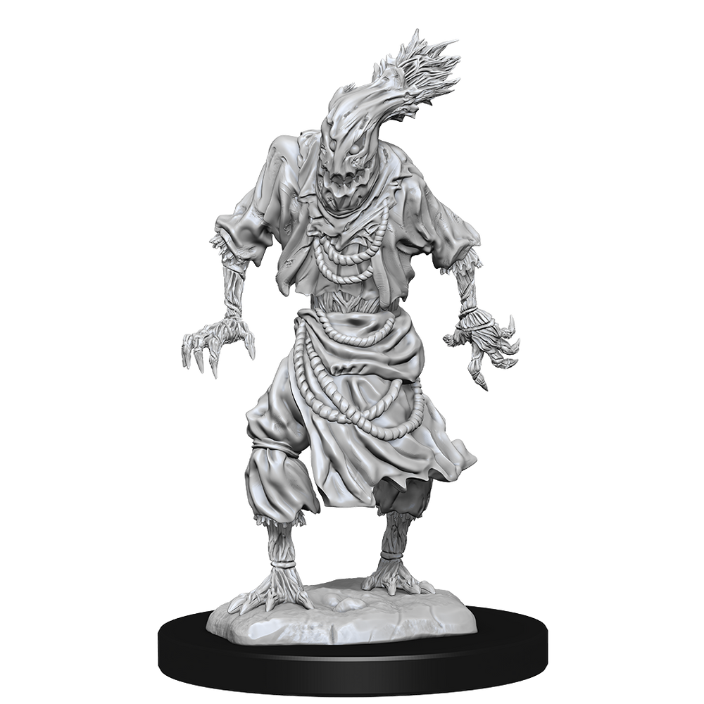 WizKids DND Unpainted Scarecrow/Stone Cursed (2 count)