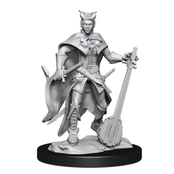 WizKids DND Unpainted Female Tiefling Bard (2 count)