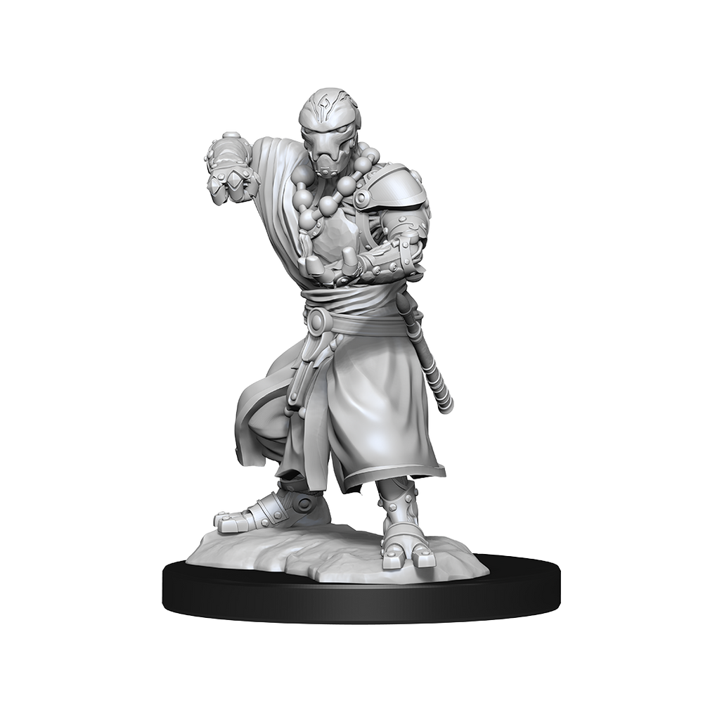 WizKids DND Unpainted Warforged Monk (2 count)