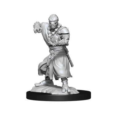 WizKids DND Unpainted Warforged Monk (2 count)