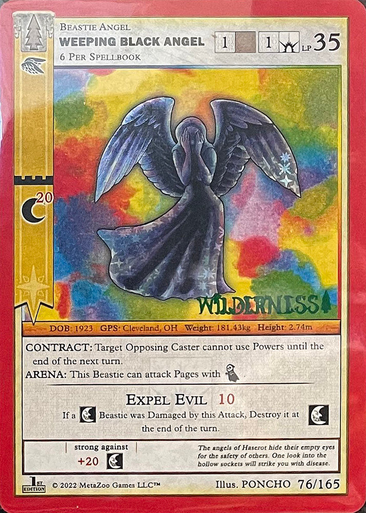 Weeping Black Angel  - 76/165