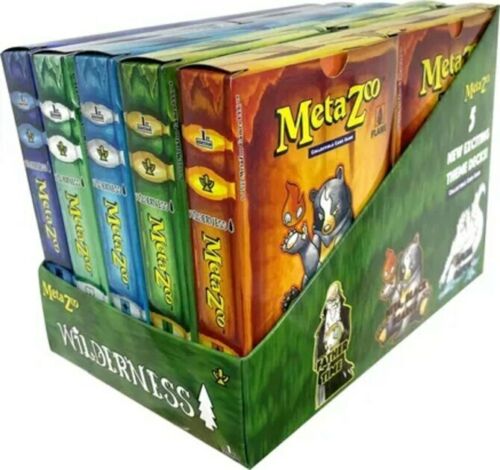 Metazoo Wilderness 1st Edition Theme Deck Display - SET of 5